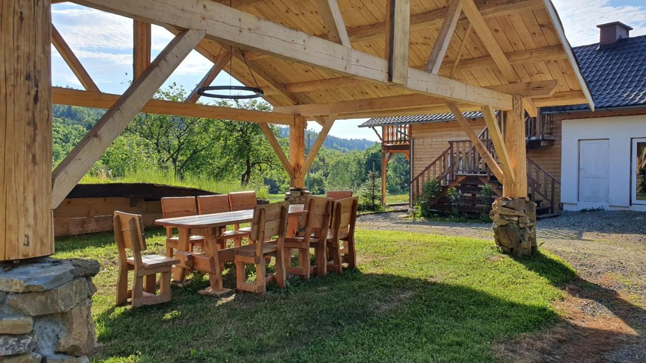 Ferienwohnung Bieszczadzki Dom Ropienka Exterior foto