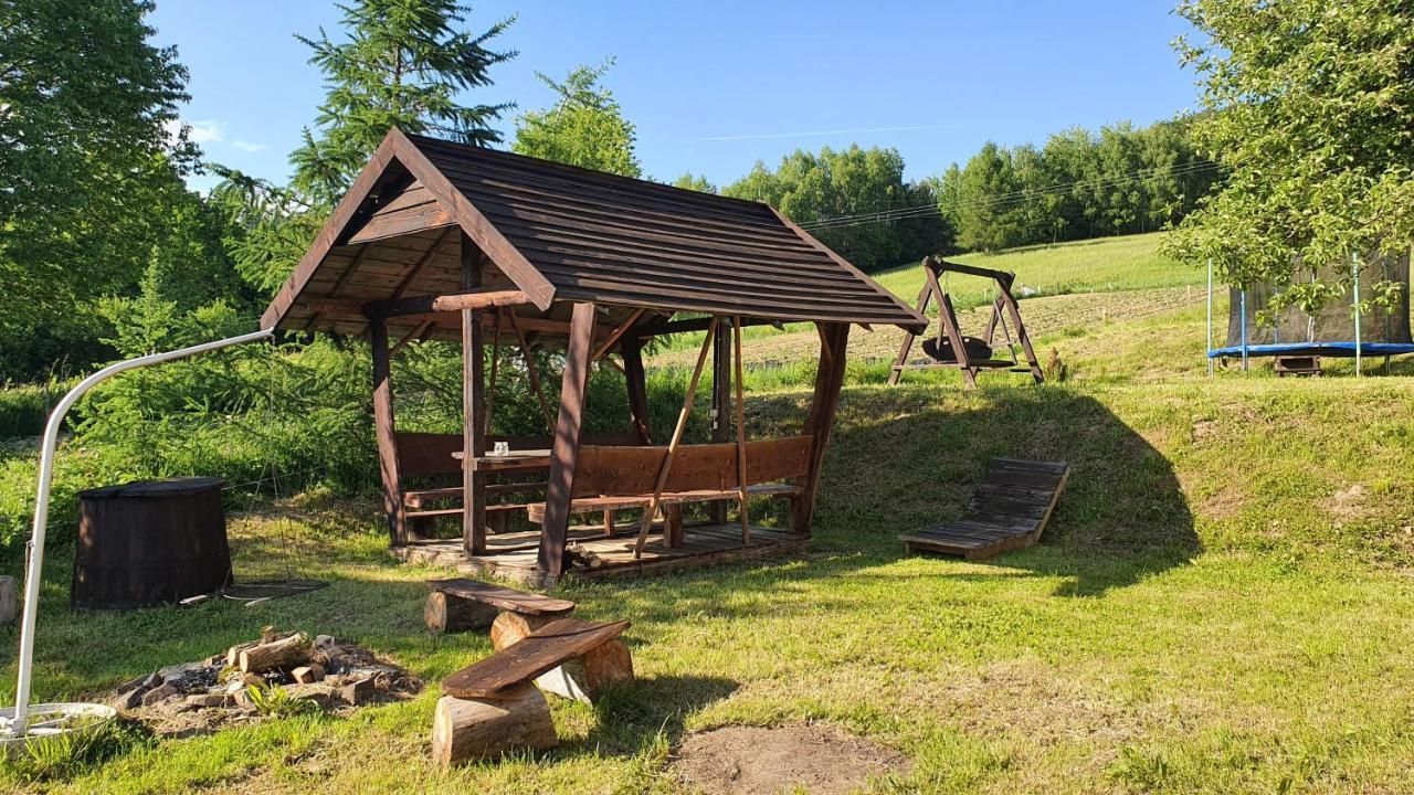 Ferienwohnung Bieszczadzki Dom Ropienka Exterior foto